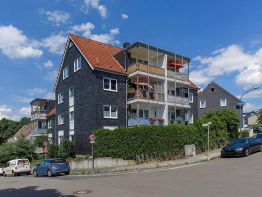 Wohnung zur Miete nur mit Wohnberechtigungsschein 348 € 3 Zimmer 73,5 m² 2. Geschoss frei ab 01.02.2026 Dicke Eiche 45 Süd Remscheid 42859