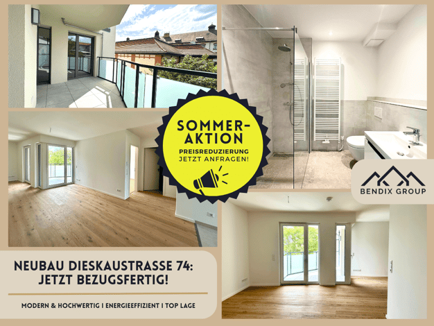 Wohnung zum Kauf - Erstbezug provisionsfrei 599.000 € 4 Zimmer 111,3 m² 3. Geschoss Großzschocher Leipzig 04249