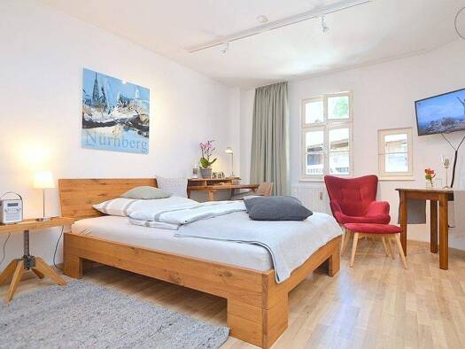Wohnung zur Miete Wohnen auf Zeit 995 € 1 Zimmer 30 m² frei ab sofort Lorenz Nürnberg 90402