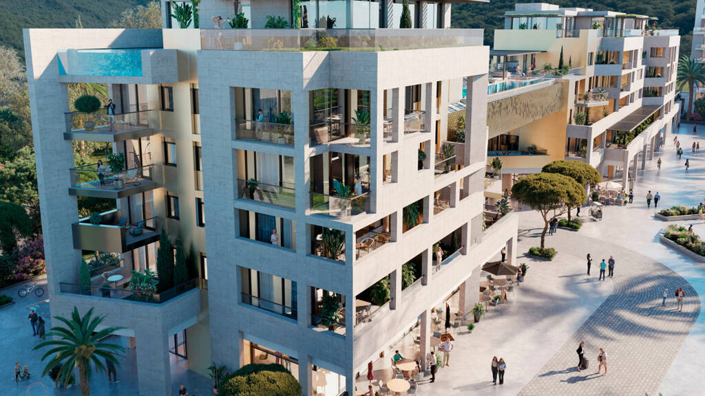 Wohnung zum Kauf 1.100.000 € 3 Zimmer 83,3 m² Tivat 85320