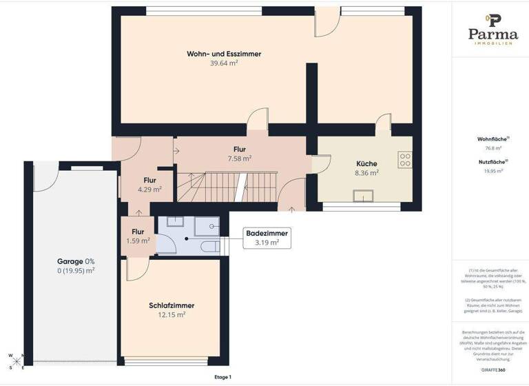 Einfamilienhaus zum Kauf 365.000 € 6 Zimmer 138 m² 789 m² Grundstück Merode Langerwehe / Merode 52379