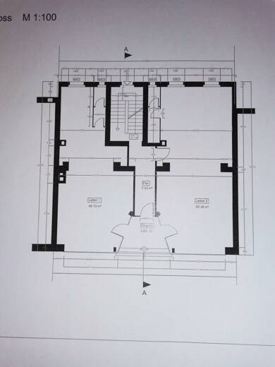 Laden zur Miete 2.000 € 2 Zimmer 45 m² Verkaufsfläche Westend-Nord Frankfurt am Main 60320