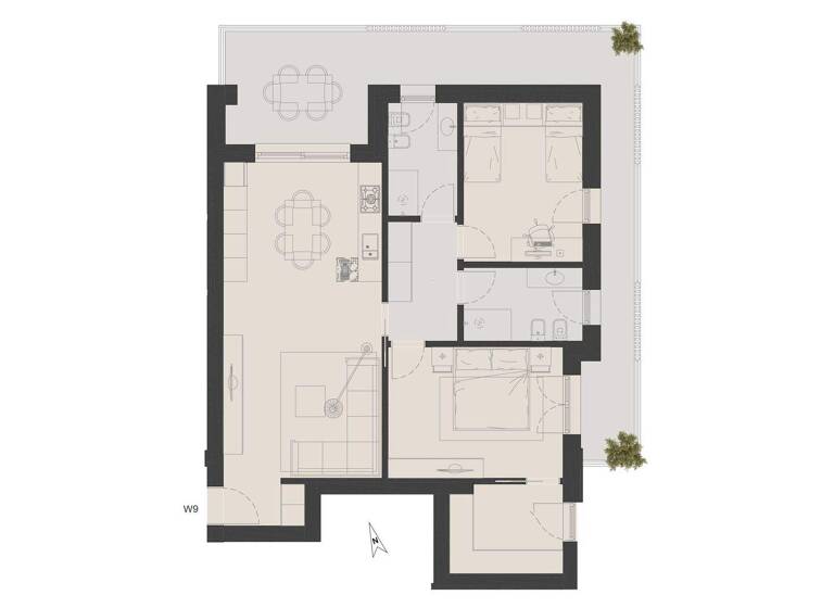 Wohnung zum Kauf 620.000 € 3 Zimmer 82,8 m² 1. Geschoss Via Lazise 1 Lazise 37017