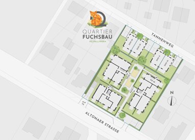 Wohnung zum Kauf provisionsfrei 559.000 € 4 Zimmer 99,2 m² EG Altonaer Straße 357/Tannenweg 8 Rellingen 25462