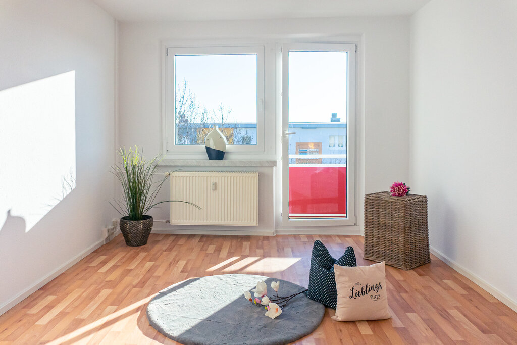 Wohnung zur Miete 300 € 2 Zimmer 47,6 m²<br/>Wohnfläche EG<br/>Geschoss Parkstr. 48e Kapellenberg 814 Chemnitz 09120