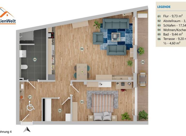 Wohnung zum Kauf - Erstbezug provisionsfrei 507.000 € 2 Zimmer 82,8 m² Göttingen 37085