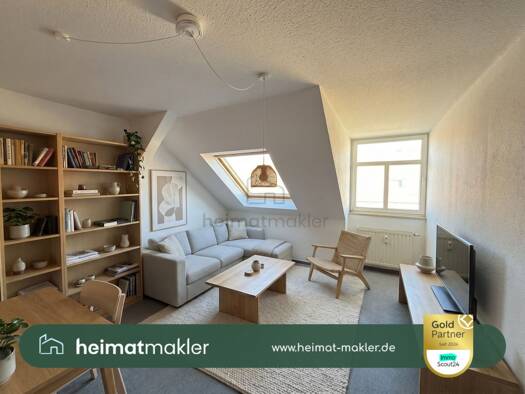 Wohnung zum Kauf 89.900 € 2 Zimmer 37,3 m² 4. Geschoss Leutzsch Alt-West 04179