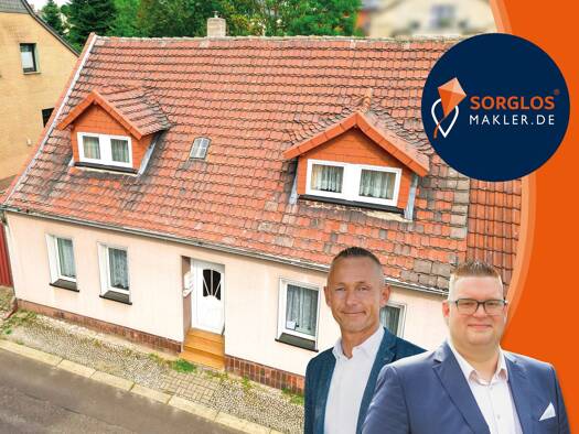 Doppelhaushälfte zum Kauf 55.000 € 4 Zimmer 127,2 m² 494 m² Grundstück Wanzleben 39164