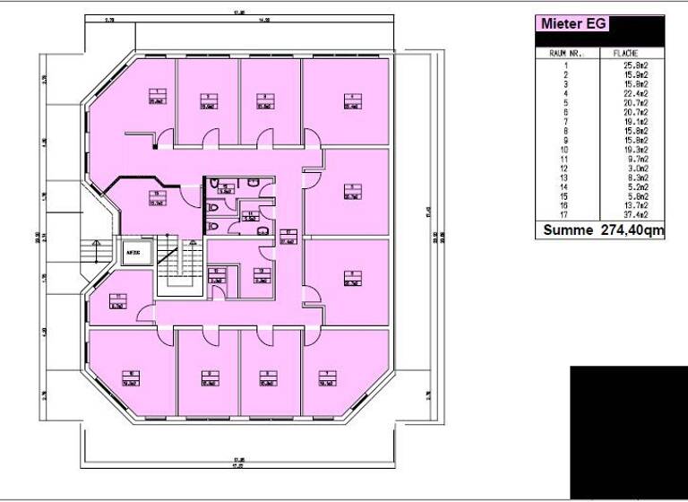Bürofläche zur Miete provisionsfrei 800 € 53 m² Bürofläche Konrad Adenauer Str. Ingelheim am Rhein 55218
