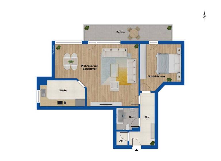Wohnung zum Kauf 215.000 € 2 Zimmer 74 m² Ophoven Wassenberg 41849