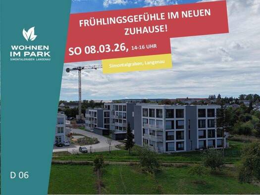 Wohnung zum Kauf - Neubau provisionsfrei 412.900 € 3 Zimmer 76,4 m² 1. Geschoss Am Simontalgraben 23 Langenau 89129