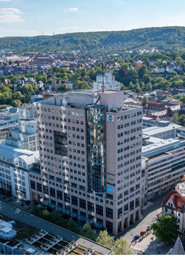Bürofläche zur Miete provisionsfrei 2.730 € 170,5 m² Bürofläche Leutragraben 2-4 West Jena 07743
