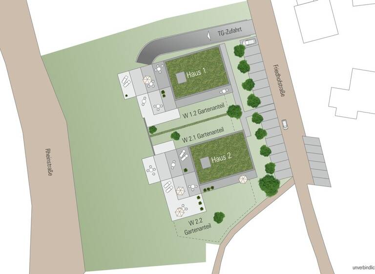 Fertig- und Musterhäuser zum Kauf Friedhofstraße 22 + 24 Gailingen am Hochrhein 78262