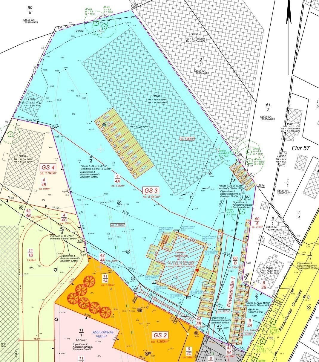 Gewerbegrundstück zum Kauf provisionsfrei 1.650.000 € 8.674 m²<br/>Grundstück vorhanden<br/>Baugenehmigung Triebseer Siedlung Stralsund 18437