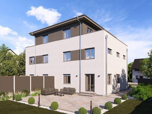 Doppelhaushälfte zum Kauf 712.500 € 4 Zimmer 123,2 m² 370 m² Grundstück Seußling Altendorf 96146