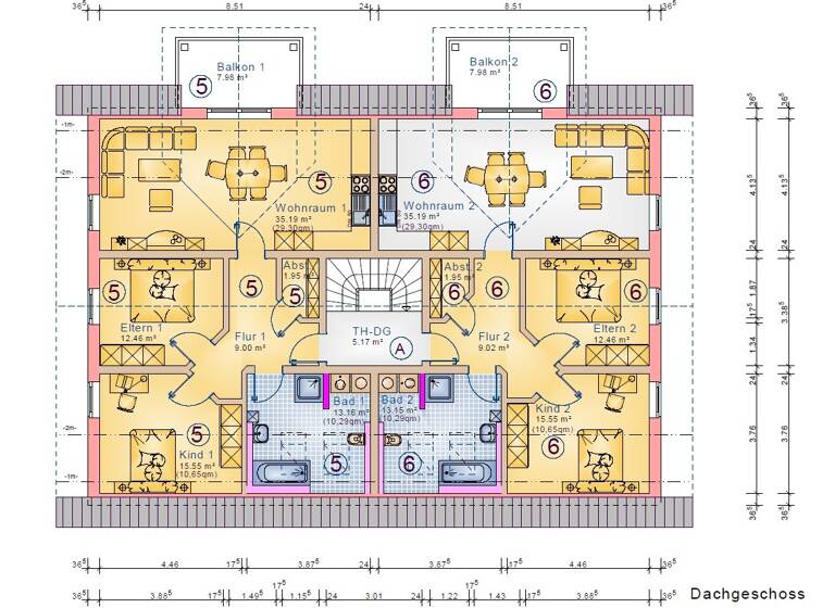 Wohnung zur Miete 855 € 3 Zimmer 71 m² 1. Geschoss Oberalteich Bogen 94327