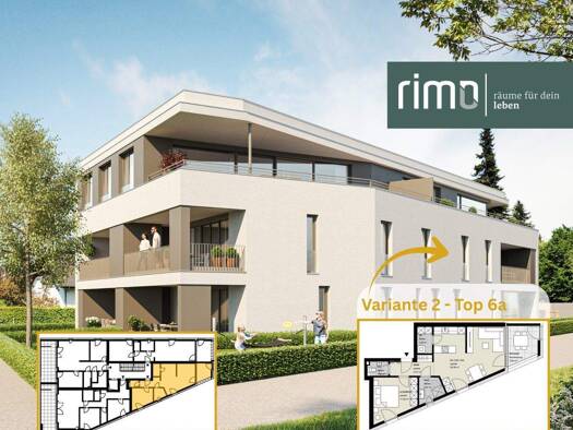 Wohnung zum Kauf - Neubau 369.000 € 2 Zimmer 51,9 m² 1. Geschoss Enderstraße 26 Altach 6844