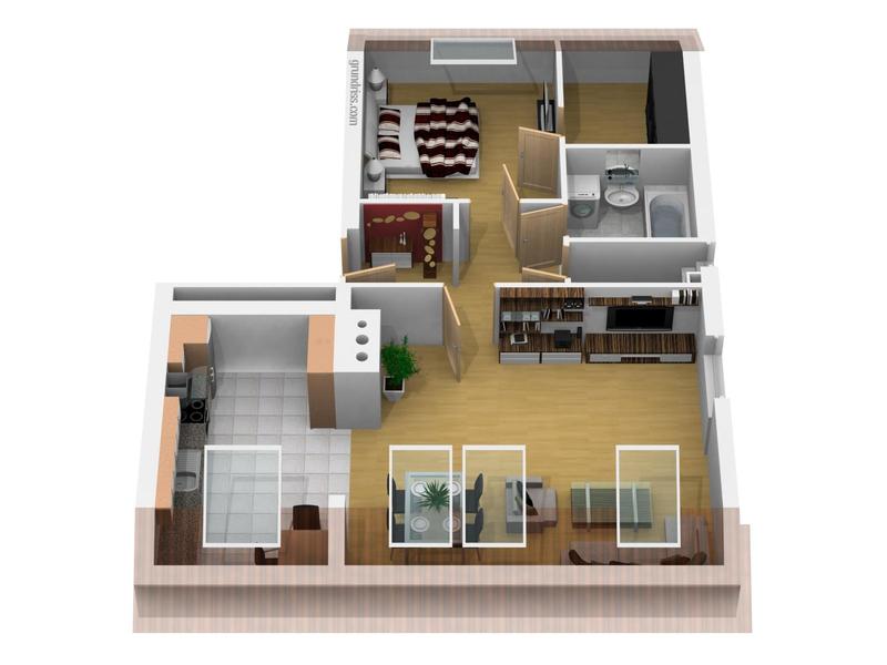 Wohnung zur Miete 482 € 2 Zimmer 63,8 m²<br/>Wohnfläche Steinklamm 61-62 Rabenstein an der Pielach 3203