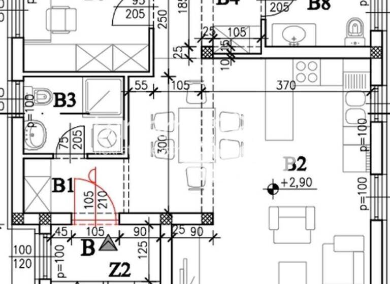 Wohnung zum Kauf 359.000 € 3 Zimmer 89 m² 1. Geschoss Stari Medulin