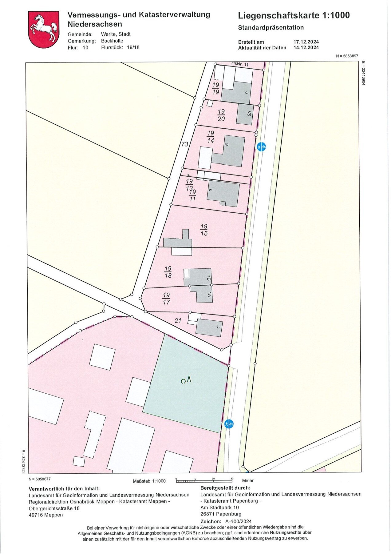 Doppelhaushälfte zum Kauf 148.500 € 153,5 m²<br/>Wohnfläche 976 m²<br/>Grundstück Bockholte Werlte 49757