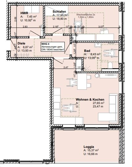 Wohnung zum Kauf provisionsfrei 242.000 € 2 Zimmer 78 m²<br/>Wohnfläche EG<br/>Geschoss Bockhorn Bockhorn 26345