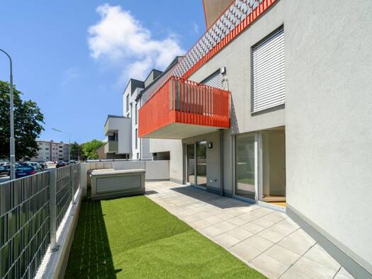 Wohnung zur Miete 907 € 2 Zimmer 42 m² EG Erzherzog-Karl-Straße Wien 1220