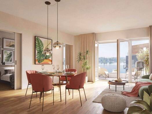 Wohnung zum Kauf - Neubau 465.000 € 2 Zimmer 59,4 m² 2. Geschoss An der Dahme 7 Grünau Berlin 12527