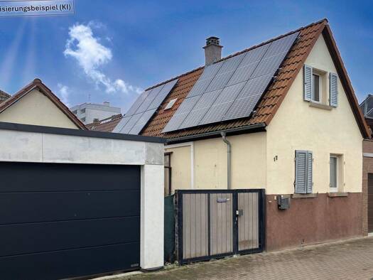 Einfamilienhaus zum Kauf provisionsfrei 89.400 € 4 Zimmer 90 m² 132 m² Grundstück Friesenheim/Nord Ludwigshafen 67063