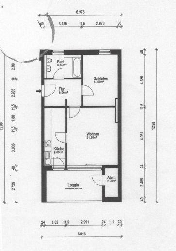 Wohnung zum Kauf als Kapitalanlage geeignet 175.000 € 2,5 Zimmer 64,5 m²<br/>Wohnfläche Velbert-Mitte Velbert 42551