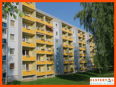 Wohnung zur Miete 348 € 2 Zimmer 55 m² EG Leuchtenburgstraße 19 Bieblach-Ost Gera 07552