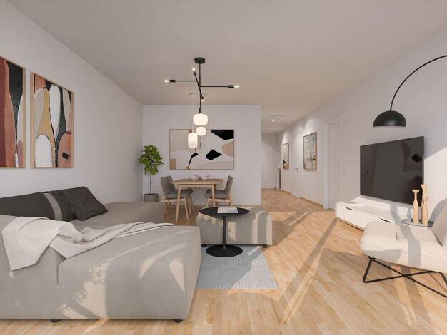 Wohnung zum Kauf - Neubau provisionsfrei 629.600 € 2 Zimmer 99 m² frei ab sofort Südstadt Fürth 90763