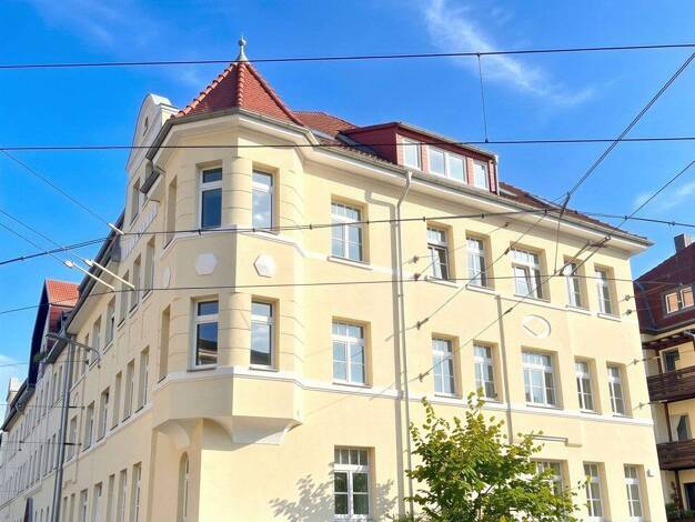 Wohnung zur Miete 1.119 € 3 Zimmer 80 m² 2. Geschoss Pfeilstraße 10 Großzschocher Leipzig 04249