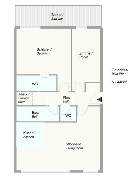 Wohnung zur Miete Wohnen auf Zeit 2.500 € 3 Zimmer 83 m²<br/>Wohnfläche 02.01.2025<br/>Verfügbarkeit Am Dalmannkai HafenCity Hamburg 20457