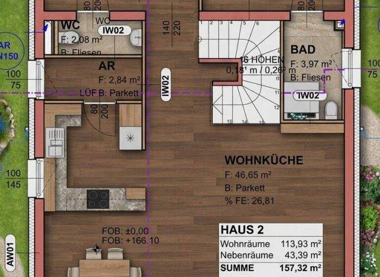Einfamilienhaus zum Kauf 640.000 € 6 Zimmer 157 m² 300 m² Grundstück Wolkersdorf im Weinviertel 2120