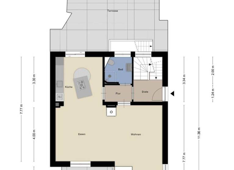 Doppelhaushälfte zum Kauf 659.000 € 4 Zimmer 133 m² 1.293 m² Grundstück Gladbach Bergisch Gladbach 51465