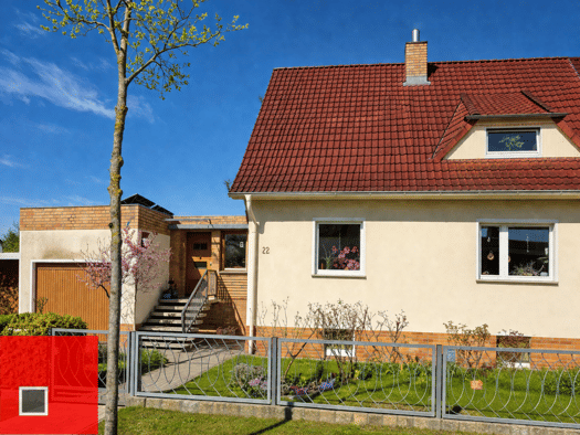 Doppelhaushälfte zum Kauf 325.000 € 5 Zimmer 108 m² 610 m² Grundstück Tribseer Siedlung Stralsund 18437