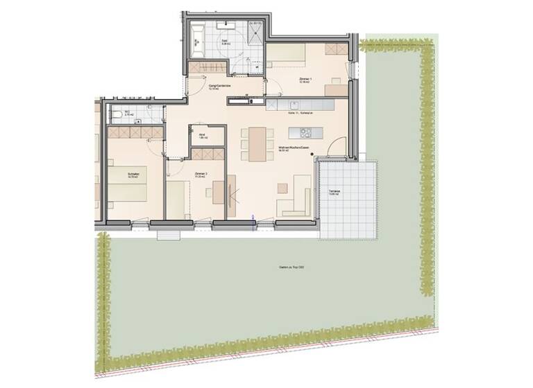 Wohnung zum Kauf - Erstbezug provisionsfrei 669.000 € 4 Zimmer 98,4 m² EG Mähdergasse 1 Dornbirn 6850