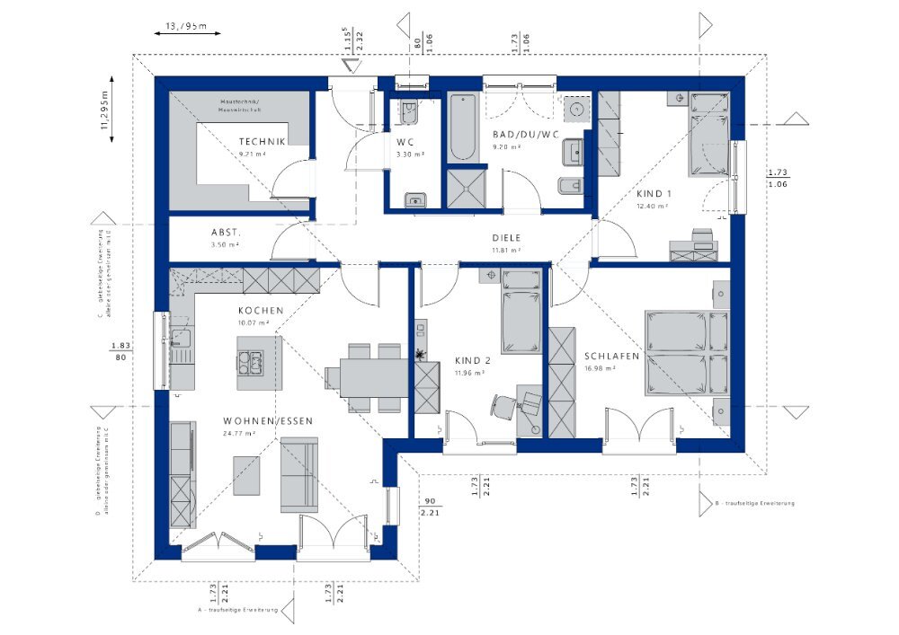 Einfamilienhaus zum Kauf 944.398 € 4 Zimmer 117 m²<br/>Wohnfläche 820 m²<br/>Grundstück Grunewald Berlin 12623