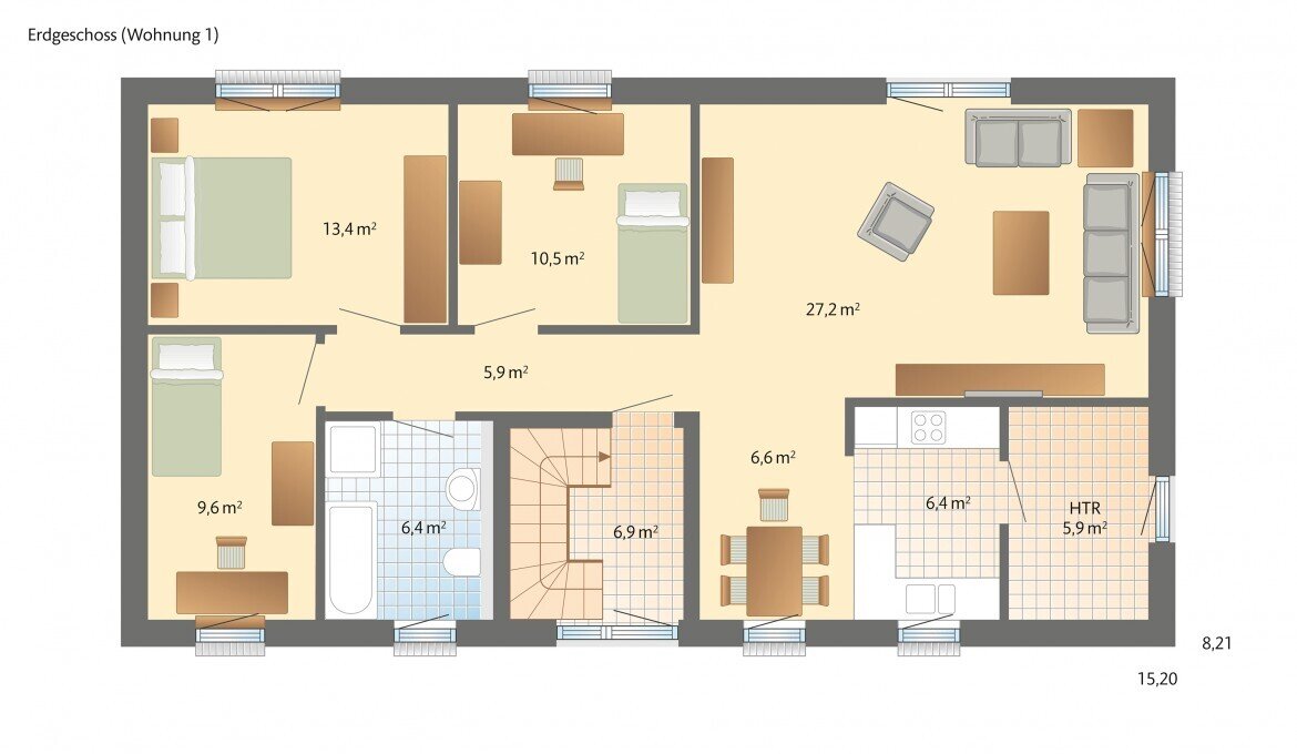 Mehrfamilienhaus zum Kauf provisionsfrei 618.600 € 8 Zimmer 180 m²<br/>Wohnfläche 890 m²<br/>Grundstück Lahr 56288