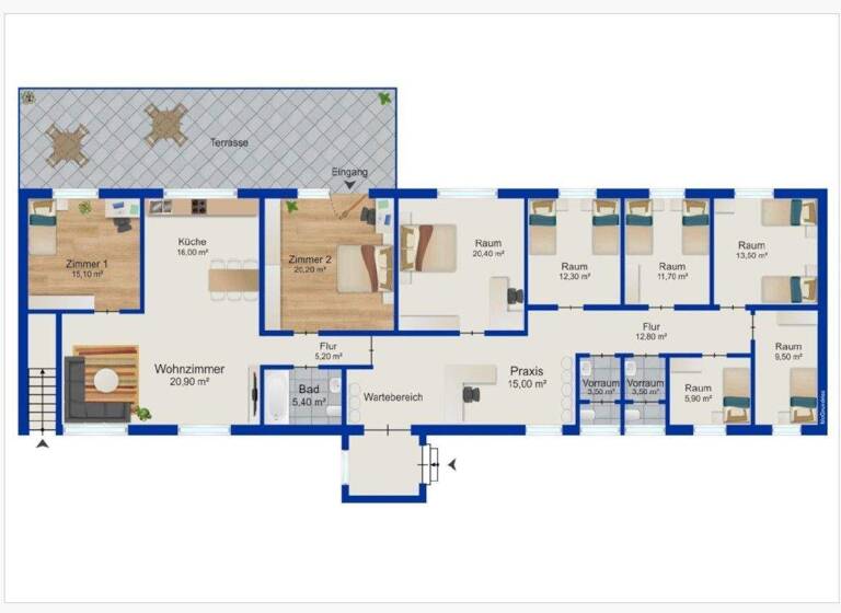 Mehrfamilienhaus zum Kauf 620.000 € 10 Zimmer 199 m² 2.642 m² Grundstück Damsdorf Kloster Lehnin 14797