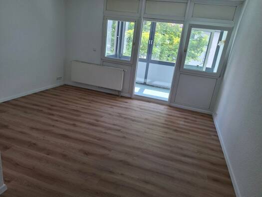 Wohnung zur Miete nur mit Wohnberechtigungsschein 272 € 2 Zimmer 43 m² 1. Geschoss frei ab sofort Pfannschmidtstraße 9 Mühlhausen Mühlhausen/Thüringen 99974