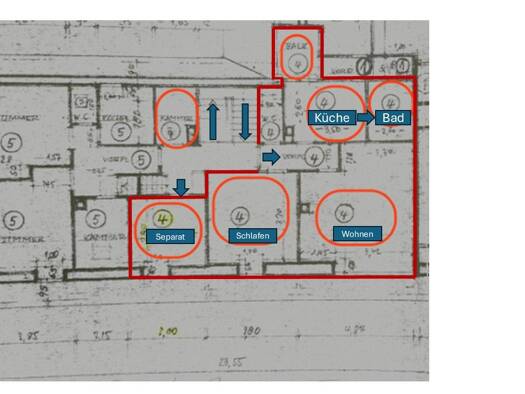 Wohnung zur Miete 870 € 3 Zimmer 69 m² Geschoss 2/3 frei ab 15.10.2026 Augsburger Straße 664 Obertürkheim Obertürkheim 70329
