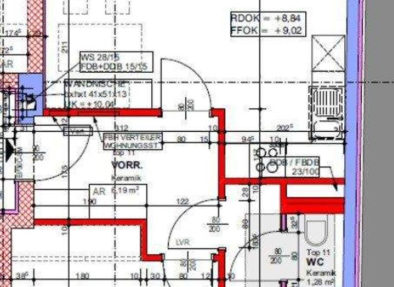 Wohnung zur Miete 640 € 2 Zimmer 3. Geschoss frei ab 01.06.2026 Waldegg Linz 4020