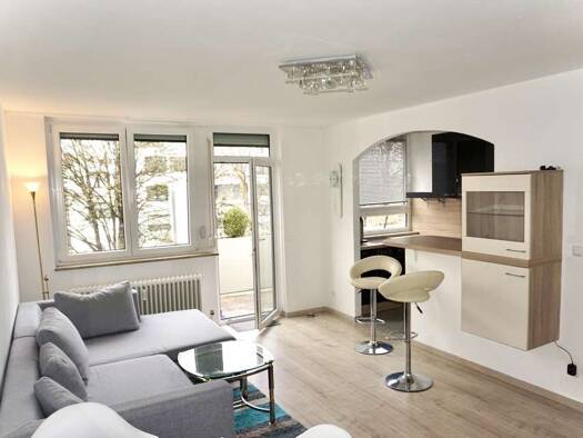 Wohnung zur Miete 1.300 € 2 Zimmer 52 m² Geschoss 2/2 frei ab sofort Lohhof Unterschleißheim 85716