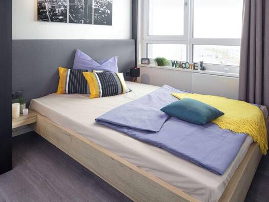 Wohnung zur Miete 950 € 1 Zimmer 35,4 m² 4. Geschoss frei ab 01.10.2026 Altenhöferallee 70 Kalbach-Riedberg Kalbach-Riedberg 60438