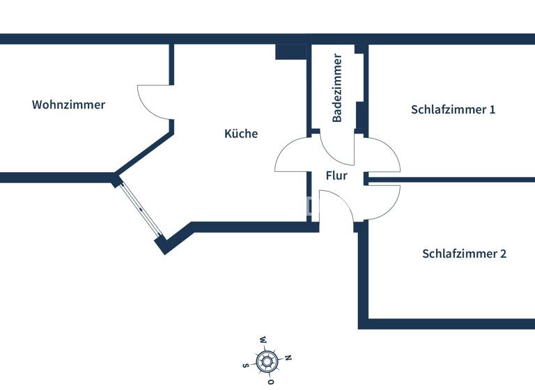 Wohnung zum Kauf 369.000 € 3 Zimmer 80 m²<br/>Wohnfläche 1.<br/>Geschoss Rüttenscheid Essen 45131