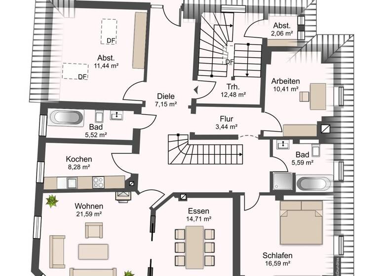 Maisonette zum Kauf 550.000 € 6 Zimmer 143 m² Kleinpestitz/Mockritz Dresden 01217