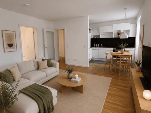 Wohnung zum Kauf 398.500 € 3 Zimmer 70,5 m² 1. Geschoss frei ab sofort Dänische Str. 26 Seebad Warnemünde Nordwest 1 18119