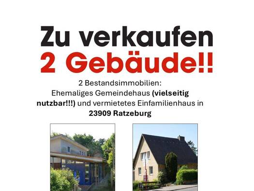 Mehrfamilienhaus zum Kauf 425.000 € 10 Zimmer 400 m² 1.013 m² Grundstück Ratzeburg 23909