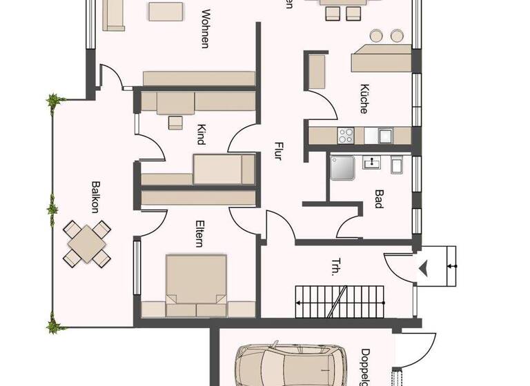Wohnung zum Kauf - Erstbezug 549.000 € 3 Zimmer 96,5 m² frei ab sofort Weissach 71287